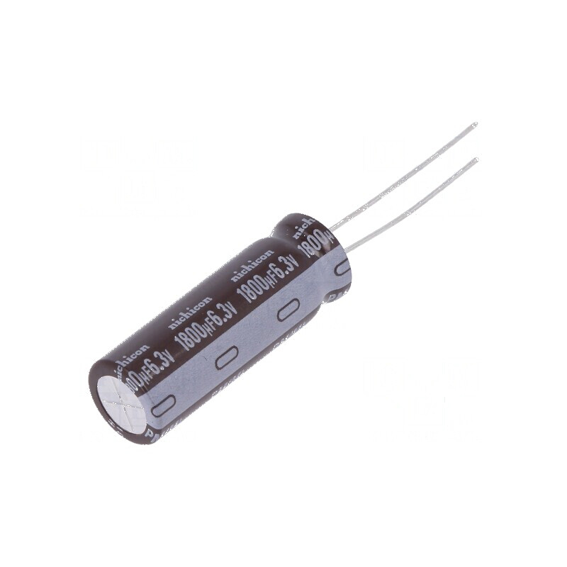 Condensator Electrolitic Low ESR THT 1800μF 6,3VDC ±20% 50mΩ - Componentă Electronică de Înaltă Performanță | Electronic-mag.ro 