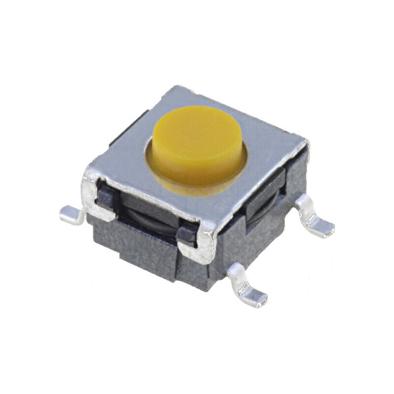 Microîntrerupător TACT SPST-NO 0,05A/24VDC SMT - Pozitie 2 Fara Contact | Electronic-mag.ro | Componente Electronice