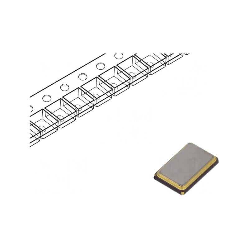 Rezonator de Cuarț SMD 12MHz ±30ppm 12pF Dimensiuni 5x3,2x0,9mm | Electronic-mag.ro | Componente Electronice