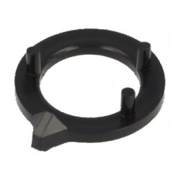 Indicator ABS negru cu fixare prin apăsare și săgeată - Accesoriu pentru semnalizare | Electronic-mag.ro | Componente Electronic