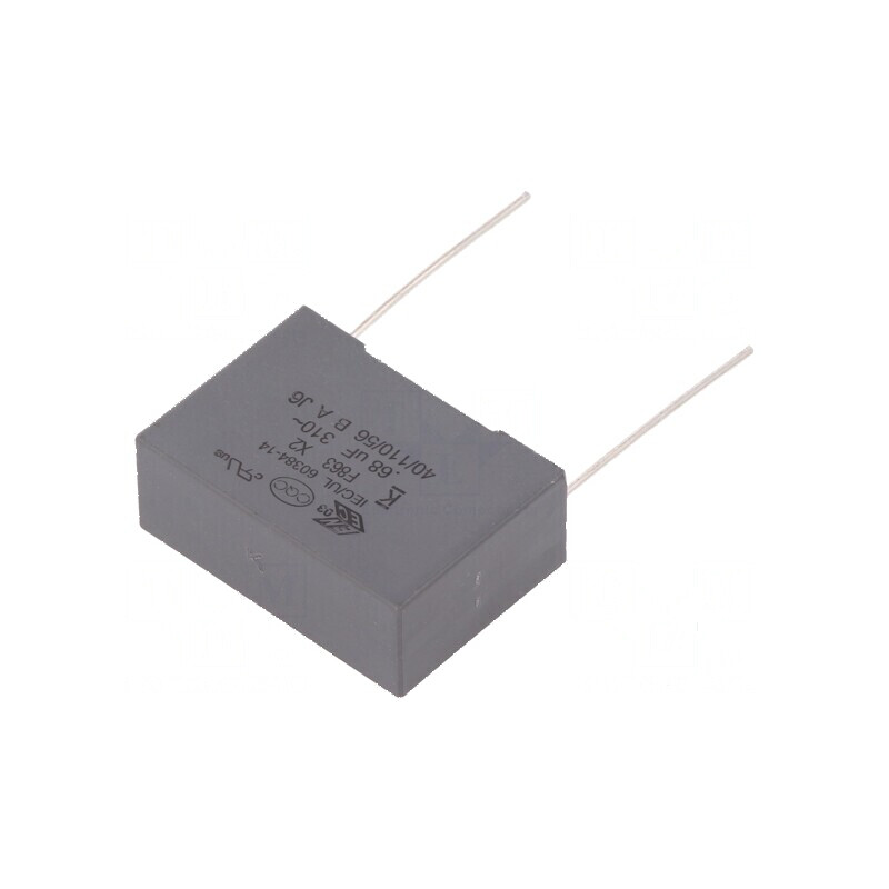 Condensator polipropilenă X2 F863 0,68uF 26,5x18,5x10mm - Componentă electronică de calitate superioară | Electronic-mag.ro | Co Condensator polipropilenă X2 F863 0,68uF 26,5x18,5x10mm - Componentă electronică de calitate superioară | Electronic-mag.ro | Co