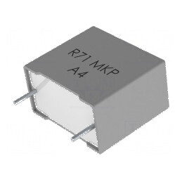 Condensator polipropilenă R71 1uF 18x10x16mm THT ±10% - Componentă electronică de înaltă performanță | Electronic-mag.ro | Compo