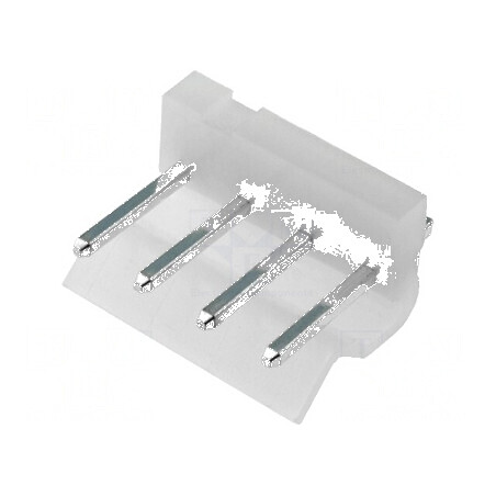 Conector cablu-placă soclu tată SPOX 5,08mm cu 4 pini THT pentru aplicații electrice | Electronic-mag.ro | Componente Electronic