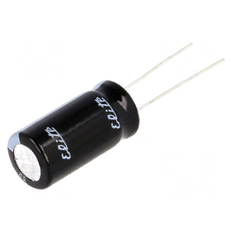 Condensator electrolitic THT 47µF 350VDC Ø16x25mm ±20% 430mA - Componentă electronică de înaltă performanță | Electronic-mag.ro 