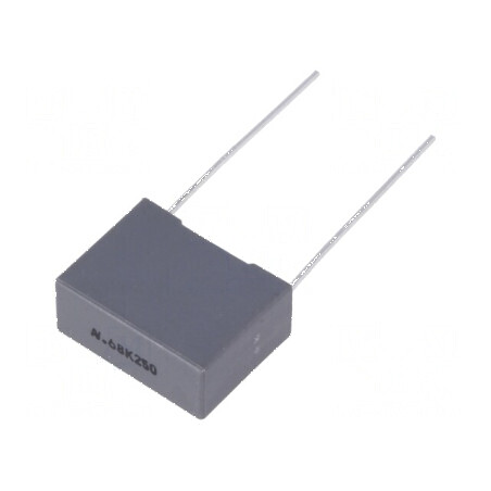 Condensator cu Poliester 680nF 160VAC 250VDC 15mm ±10% THT pentru Circuit Electric | Electronic-mag.ro | Componente Electronice