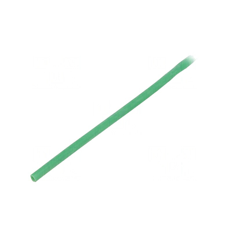 Manșon electroizolant din silicon verde, diametru interior 2mm, pentru protecție și izolare electrică | Electronic-mag.ro | Comp