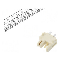 Conector cablu-cablu/PCB soclu Rotaconnect 3mm PIN 2 5A SMT pentru aplicații electronice | Electronic-mag.ro | Componente Electr