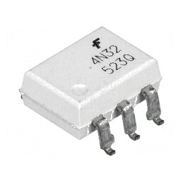 Optocuplor SMD Darlington 2,5kV cu 6 pini Gull Wing și 1 ieșire - Circuit de izolare optică | Electronic-mag.ro | Componente Ele