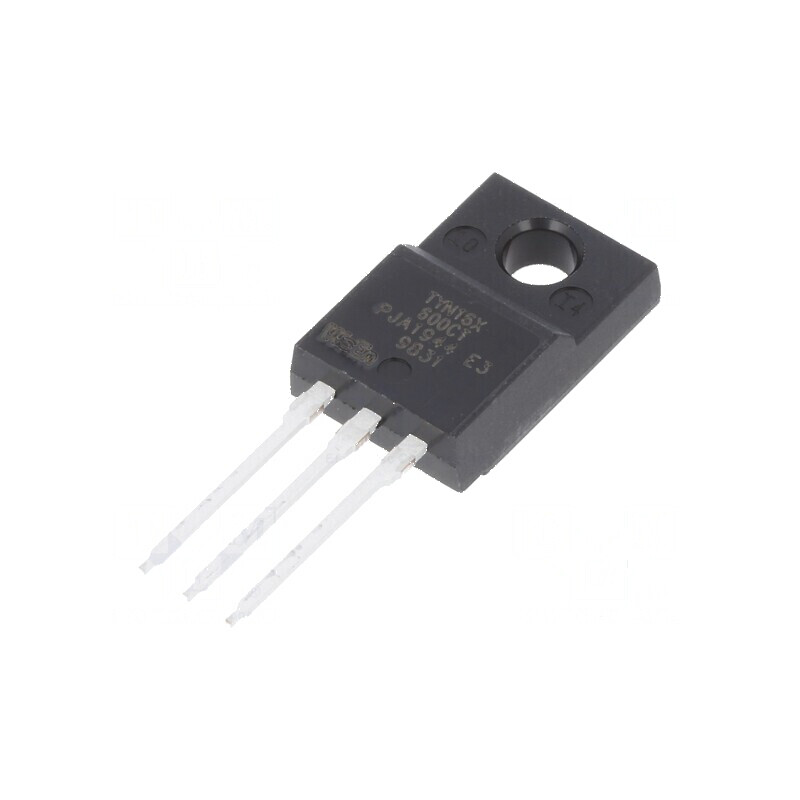 Tiristor 600V 16A TO220FP THT - Componentă electronică cu Igt 15mA și timp de răspuns 2us | Electronic-mag.ro | Componente Elect