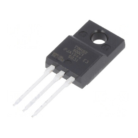 Tiristor 600V 16A TO220FP THT - Componentă electronică cu Igt 15mA și timp de răspuns 2us | Electronic-mag.ro | Componente Elect