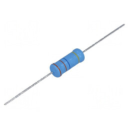 Rezistor Metal Glaze THT 33MΩ 1W ±5% Ø6,8x19mm 200ppm/°C - Componentă Electronică de Înaltă Precizie | Electronic-mag.ro | Compo