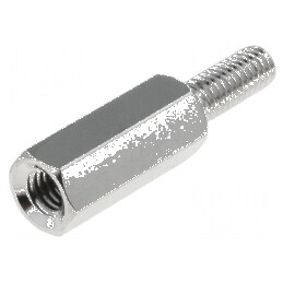 Piuliță Distanțieră Filetată 35mm, Filet Interior M3, Filet Exterior M3 | Electronic-mag.ro | Componente Electronice