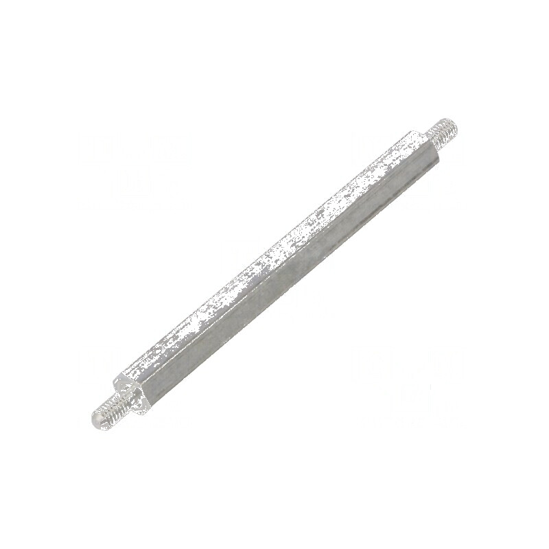 Piuliță Distanțieră Filetată 55mm, Filet Exterior M3, Hexagonală | Electronic-mag.ro | Componente Electronice