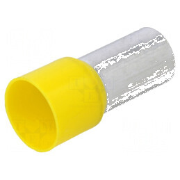 Vârf de tub de capăt izolată cupru 70mm² 21mm, cositorit, crimpat - Conector electric profesional | Electronic-mag.ro | Componen