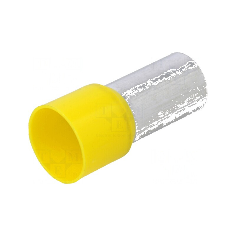 Vârf de tub de capăt izolată cupru 70mm² 21mm, cositorit, crimpat - Conector electric profesional | Electronic-mag.ro | Componen
