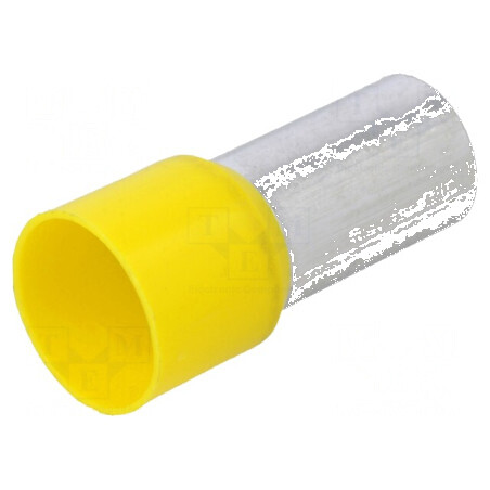 Vârf de tub de capăt izolată cupru 70mm² 21mm, cositorit, crimpat - Conector electric profesional | Electronic-mag.ro | Componen