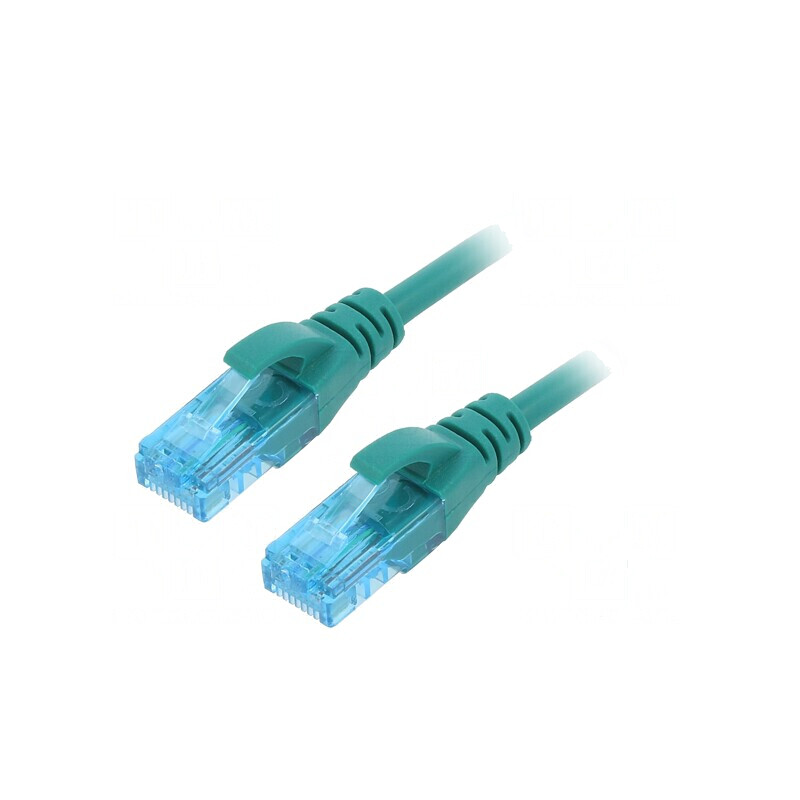Cablul de rețea Patch Cord U/UTP 5e Litat CCA PVC Verde 0,25m 26AWG | Electronic-mag.ro | Componente Electronice