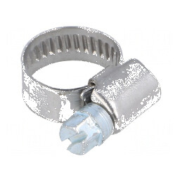 Colier cu șurub de strângere 9mm, Crimpare 8÷16mm, D W4 - Accesoriu de Montaj Profesional | Electronic-mag.ro | Componente Elect