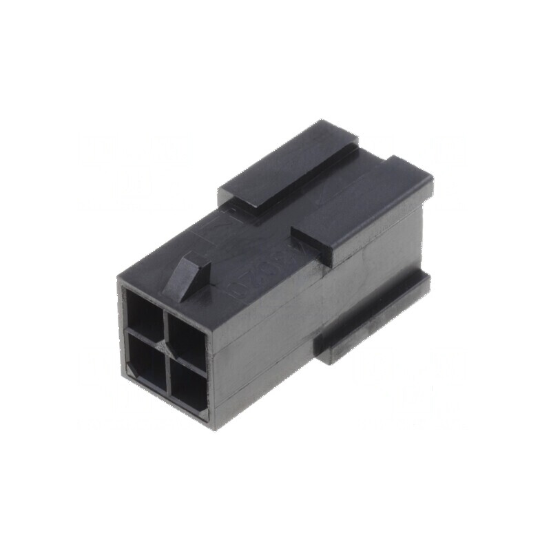 Conector cablu-cablu mufă tată Micro-Fit 3.0 4 pini 5A - 3mm | Electronic-mag.ro | Componente Electronice Conector cablu-cablu mufă tată Micro-Fit 3.0 4 pini 5A - 3mm | Electronic-mag.ro | Componente Electronice