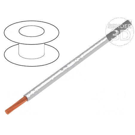 Cablu MXC CROSSLINKED 1000 Litat 1,5mm² LSZH Gri 600V 1kV pentru Aplicații Industriale | Electronic-mag.ro | Componente Electron