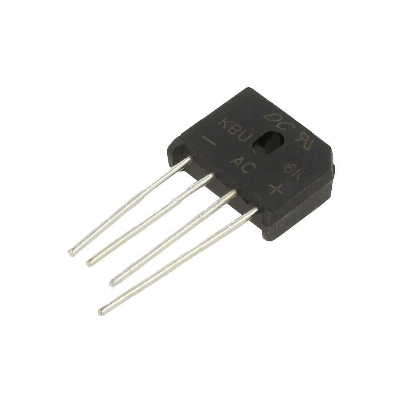 "Punte Redresoare Monofazată Urmax 800V - Curent Fază Continuu 6A, Curent Maxim 150A" | Electronic-mag.ro | Componente Electroni