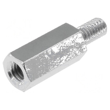 Piuliță Distanțieră Filetată 15mm - Filet Interior M4, Filet Exterior M4 | Electronic-mag.ro | Componente Electronice