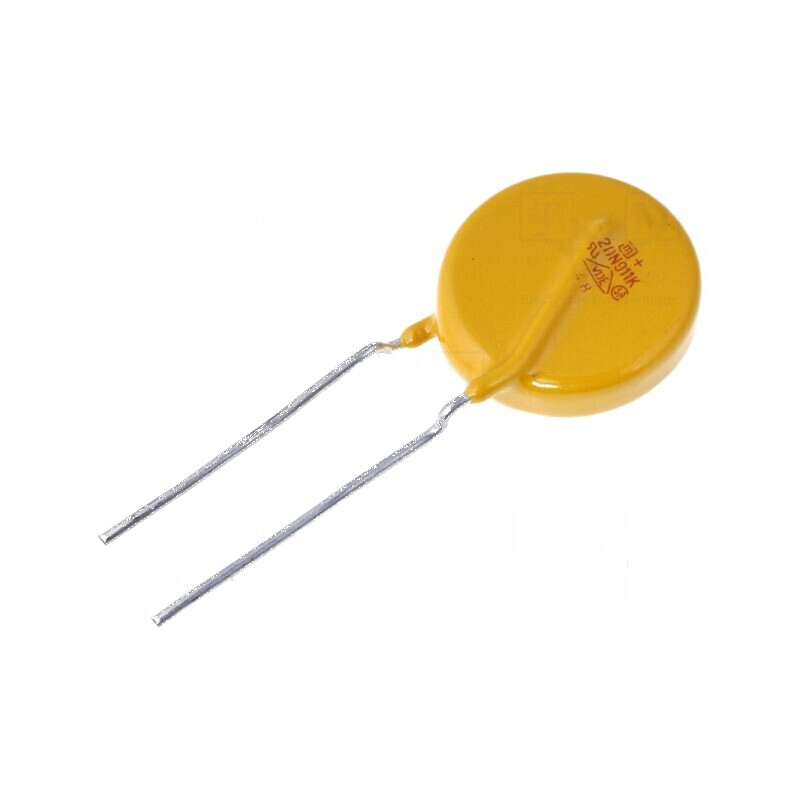 Varistor oxid de metal THT 550VAC 745VDC 910V ±10% 6,5kA - Protecție împotriva supratensiunilor | Electronic-mag.ro | Componente