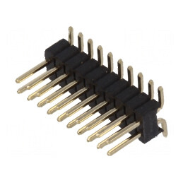 Conector șiruri pini tată 20 pini verticale 1,27mm - Conector pentru aplicații electronice | Electronic-mag.ro | Componente Elec