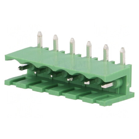 Regletă de conexiuni deconectabilă 5mm, 6 piste, unghi 90° - Soluție profesională pentru cablare electrică | Electronic-mag.ro |