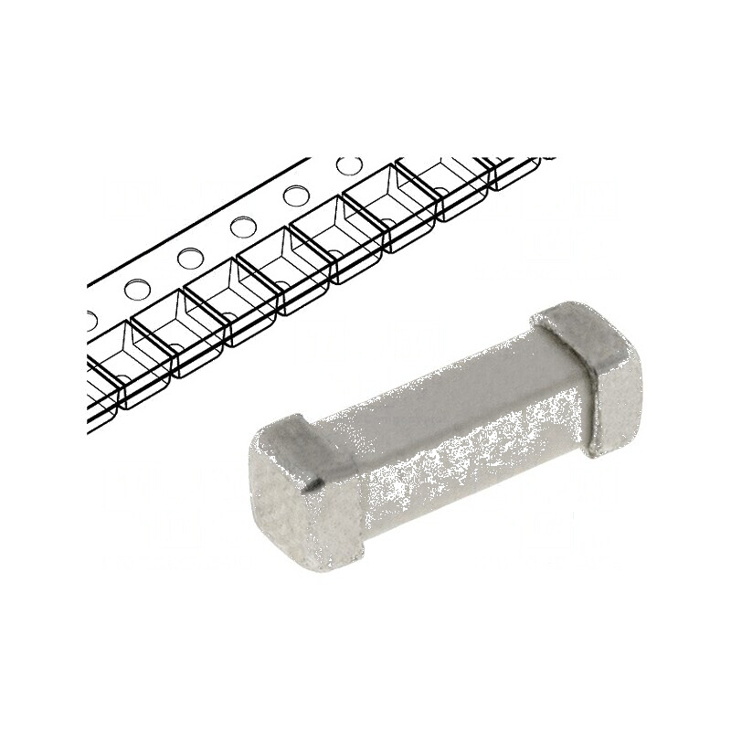 Siguranţă ardere rapidă SMD 1A 250VAC 125VDC cupru | Electronic-mag.ro | Componente Electronice