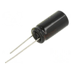 Condensator Electrolitic Low ESR THT 1200uF 10VDC Ø10x20mm - Componentă Electronică de Înaltă Performanță | Electronic-mag.ro | 