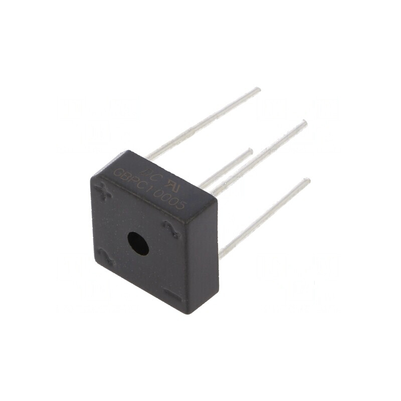 Punte Redresoare Monofazată Urmax 50V 10A 175A THT - Soluție Eficientă pentru Alimentare Electrică | Electronic-mag.ro | Compone