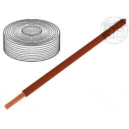 Cablu H05Z-K Cu 1mm² FRNC Maro, 300V/500V, Clasa 5 - Litat pentru Instalatii Electrice | Electronic-mag.ro | Componente Electron