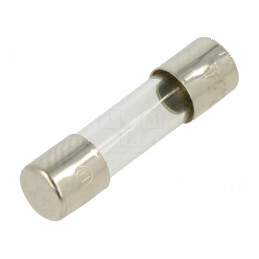 Siguranță ardere rapidă 2,5A 250VAC sticlă 5x20mm - Protecție electrică de calitate superioară | Electronic-mag.ro | Componente 