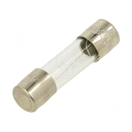 Siguranță ardere rapidă 630mA 250VAC sticlă 5x20mm pentru protecția circuitelor electrice | Electronic-mag.ro | Componente Elect