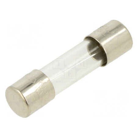 Siguranţă ardere rapidă 8A 250VAC sticlă 5x20mm - Protecţie electrică de înaltă calitate | Electronic-mag.ro | Componente Electr