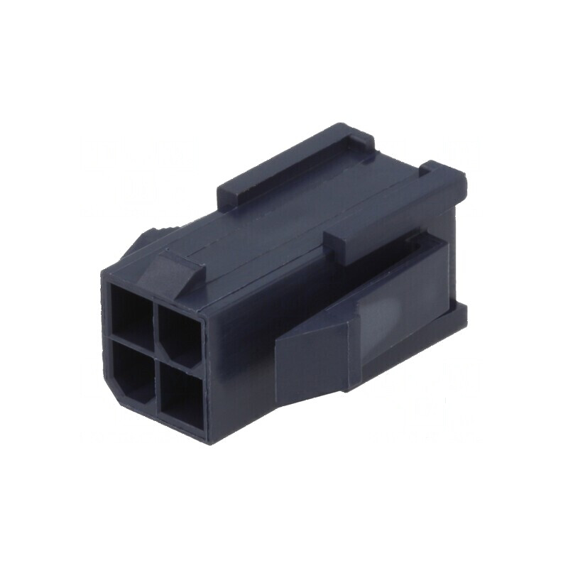 Conector cablu-cablu mufă tată Mini-Fit Jr 4,2mm cu 4 pini - soluție de conectare profesională | Electronic-mag.ro | Componente 