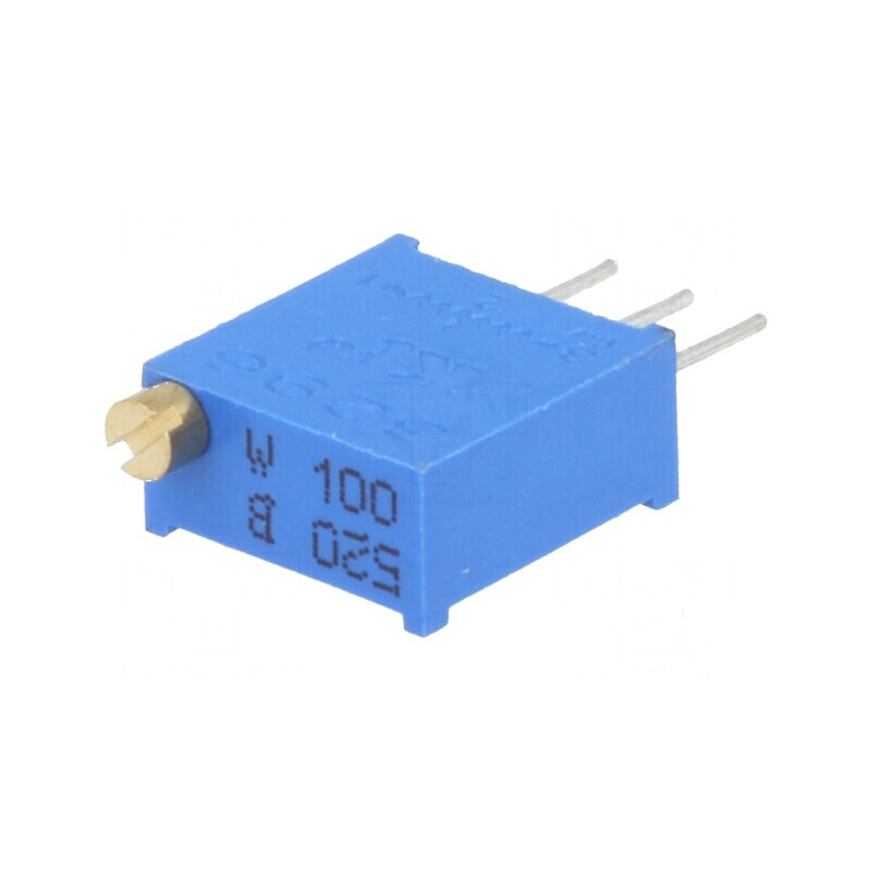 Potențiometru de Montare Multitură 10Ω 500mW THT ±10% - Componentă Electronică Profesională | Electronic-mag.ro | Componente Ele