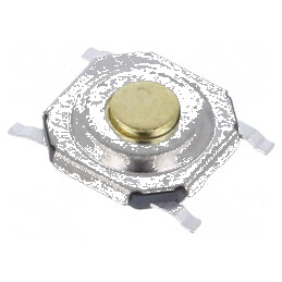 Microîntrerupător TACT SPST 2 Pozitii 0,05A/12VDC SMD Fără 1,57N - Comutator Compact pentru Circuite Electronice | Electronic-ma