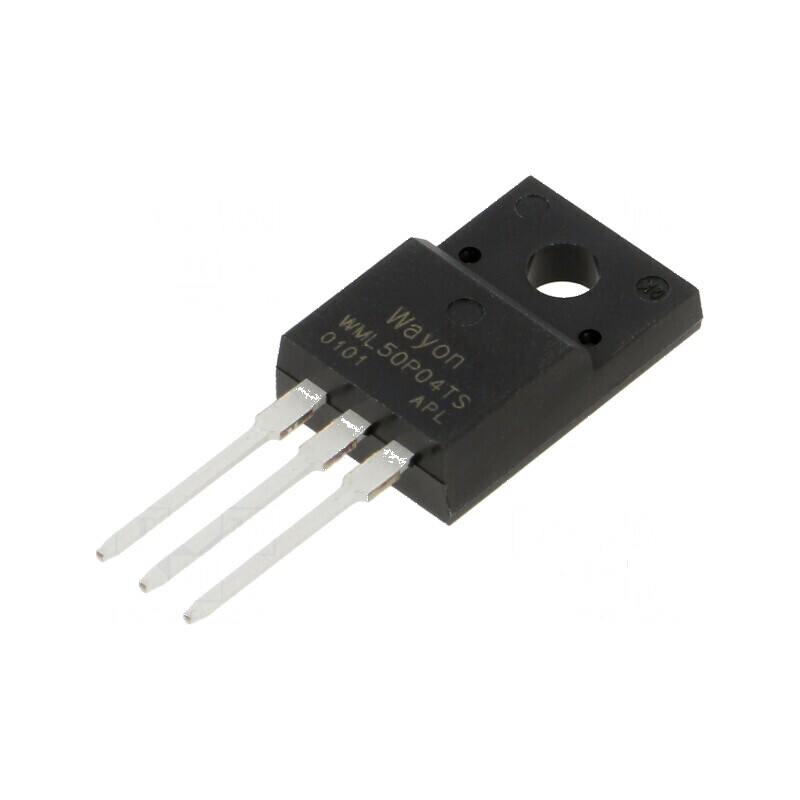 Tranzistor P-MOSFET Unipolar TO220FP - Componentă Electronică pentru Circuite Integrate | Electronic-mag.ro | Componente Electro Tranzistor P-MOSFET Unipolar TO220FP - Componentă Electronică pentru Circuite Integrate | Electronic-mag.ro | Componente Electro