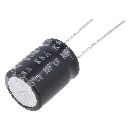 Condensator Electrolitic THT 100µF 250VDC Ø16x20mm ±20% - Componentă Electronică de Înaltă Calitate | Electronic-mag.ro | Compon