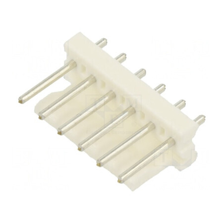 Conector cablu-placă soclu tată MTA-156 3,96mm 6 PIN THT - Componentă electronică de înaltă calitate | Electronic-mag.ro | Compo