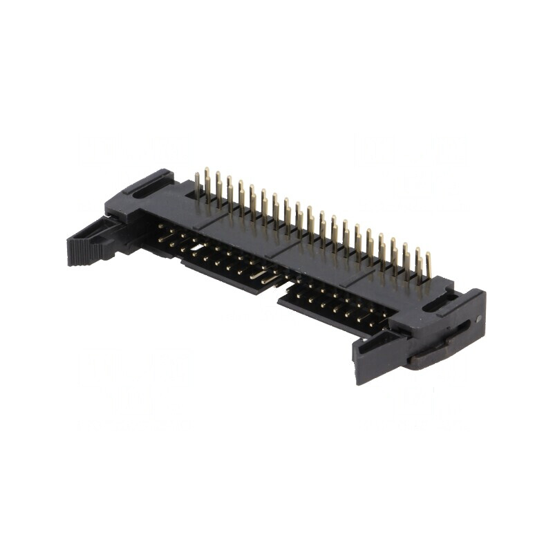 Conector IDC Soclu Tată 40 PIN Unghi 90° THT Aurit 2,54mm - Componentă Electronică Profesională | Electronic-mag.ro | Componente Conector IDC Soclu Tată 40 PIN Unghi 90° THT Aurit 2,54mm - Componentă Electronică Profesională | Electronic-mag.ro | Componente