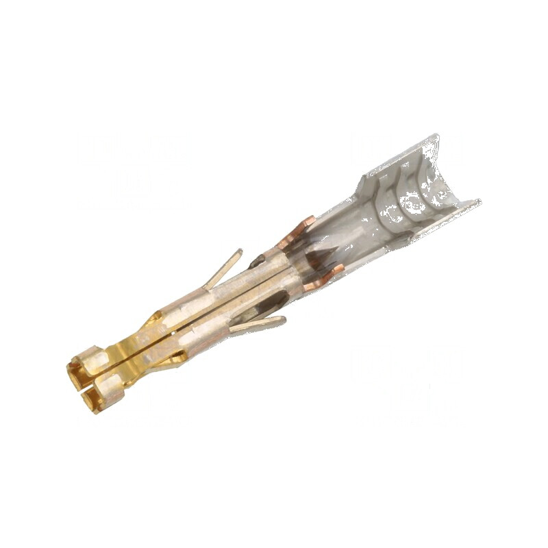 Pin mamă aurit 16AWG-14AWG Mega-Fit, tăiat din rolă, crimpat - Conector electric profesional | Electronic-mag.ro | Componente El Pin mamă aurit 16AWG-14AWG Mega-Fit, tăiat din rolă, crimpat - Conector electric profesional | Electronic-mag.ro | Componente El