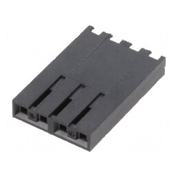 Conector cablu-cablu/PCB mufă mamă SL 2,54mm PIN 4 pe cablu - Componente electronice de înaltă calitate | Electronic-mag.ro | Co