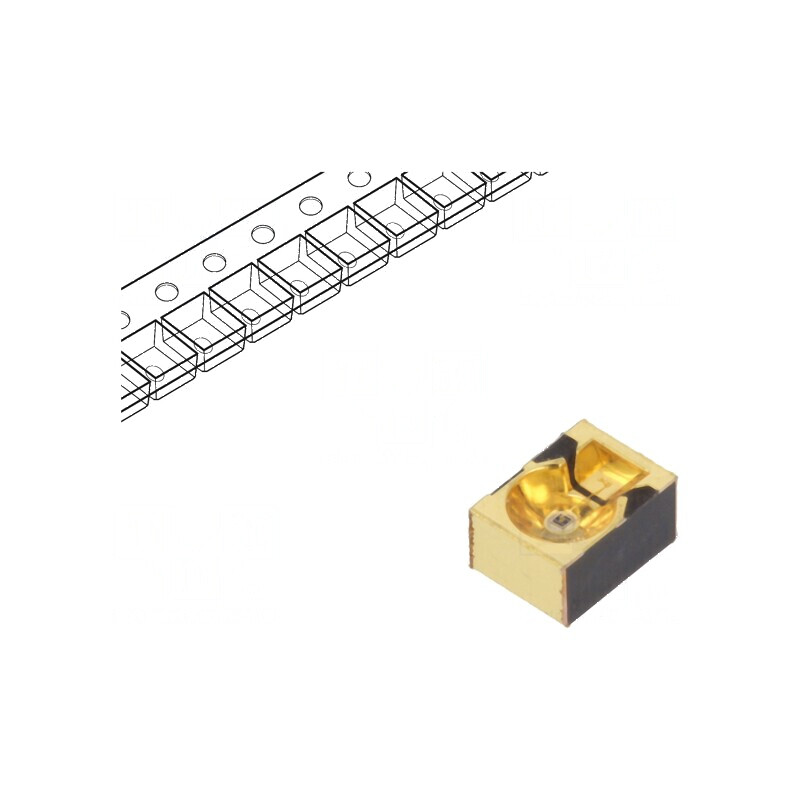 Emițător IR 850nm Transparent 40mW 15° SMD 100mA 1,5V-1,8V - Componentă Electronică de Înaltă Performanță | Electronic-mag.ro | 