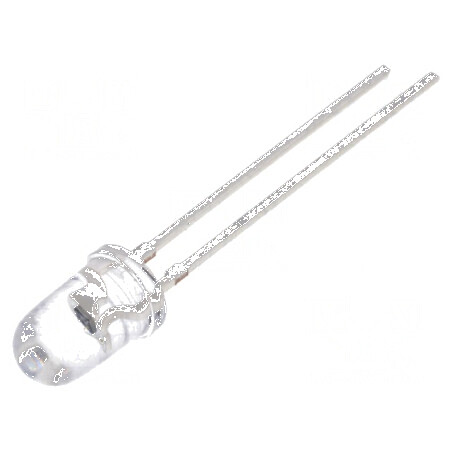 Fototranzistor 5mm cu lungime de undă maximă 570nm, tensiune 6V, unghi de detecție 20°, lentilă transparentă | Electronic-mag.ro