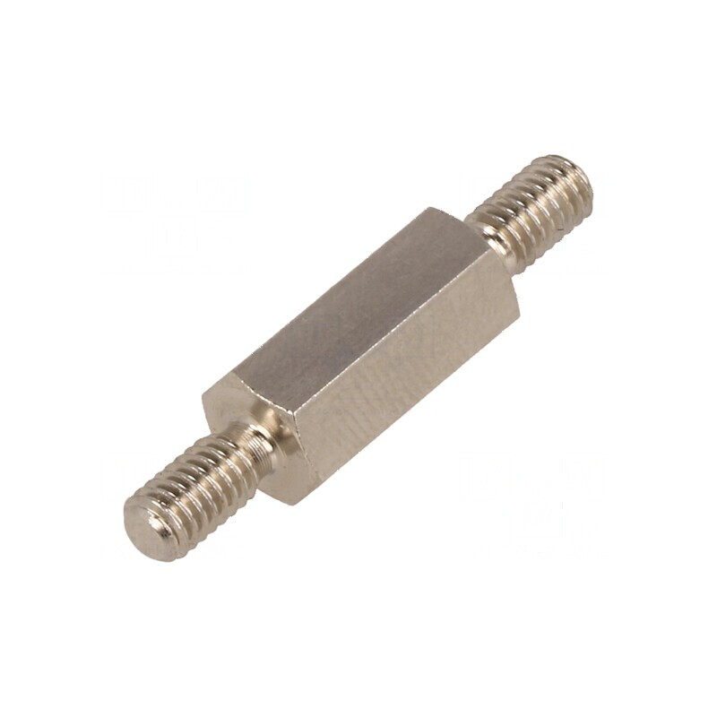 Piuliță Distanțieră Filetată 15mm M4 Hexagonală - Accesoriu pentru Montaj Industrial | Electronic-mag.ro | Componente Electronic