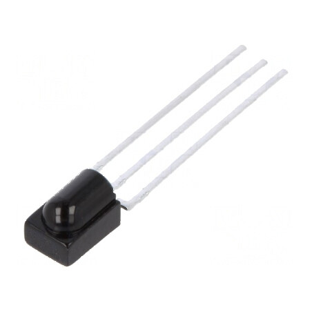 Receptor infraroșu integrat 38kHz, tensiune de operare 2,5÷3,6V, unghi de recepție 45° | Electronic-mag.ro | Componente Electron