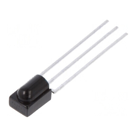 Receptor Infraroșu Integrat 38kHz, Tensiune 2,5÷3,6V, Unghi de Acțiune 45° | Electronic-mag.ro | Componente Electronice